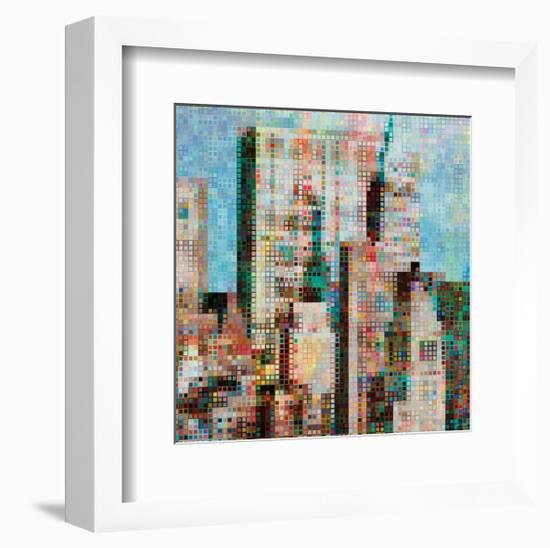 City Square 1-James Burghardt-Framed Giclee Print