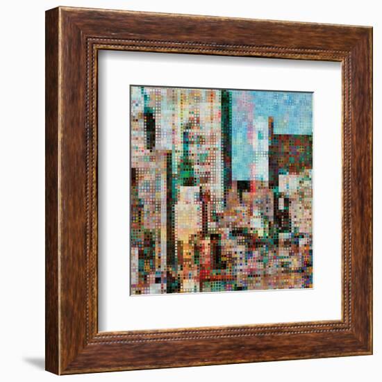 City Square 2-James Burghardt-Framed Giclee Print