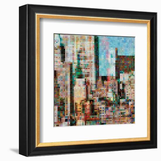 City Square 2-James Burghardt-Framed Giclee Print