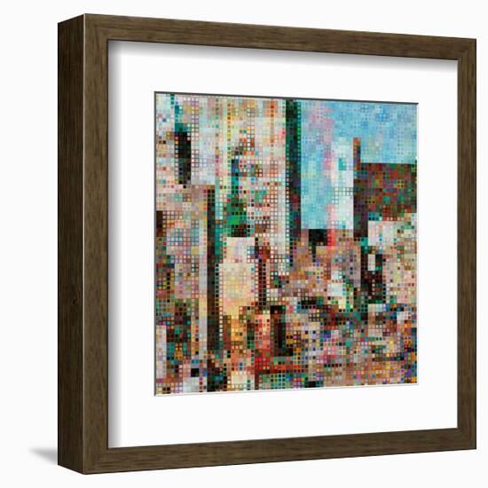 City Square 2-James Burghardt-Framed Giclee Print