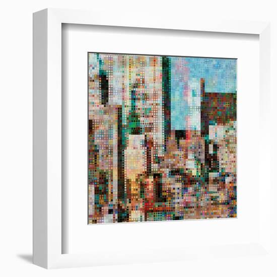 City Square 2-James Burghardt-Framed Giclee Print
