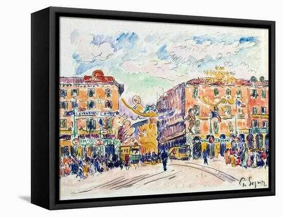 City Square, C1925-Paul Signac-Framed Premier Image Canvas