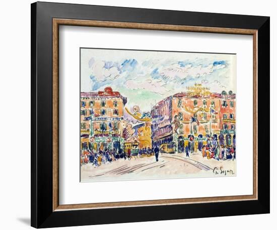 City Square, C1925-Paul Signac-Framed Giclee Print