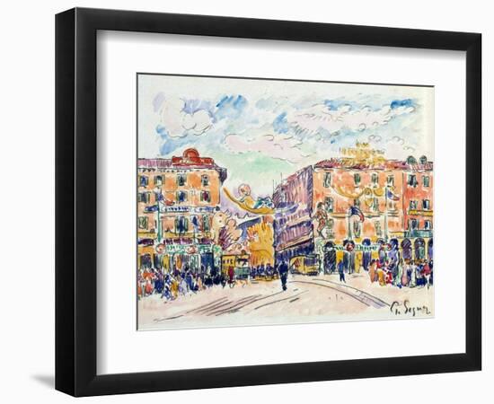 City Square, C1925-Paul Signac-Framed Giclee Print