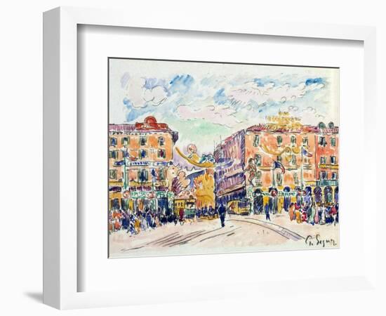 City Square, C1925-Paul Signac-Framed Giclee Print