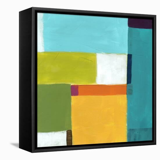 City Square I-Erica J. Vess-Framed Stretched Canvas