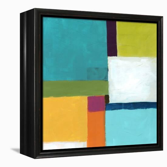 City Square IV-Erica J. Vess-Framed Stretched Canvas