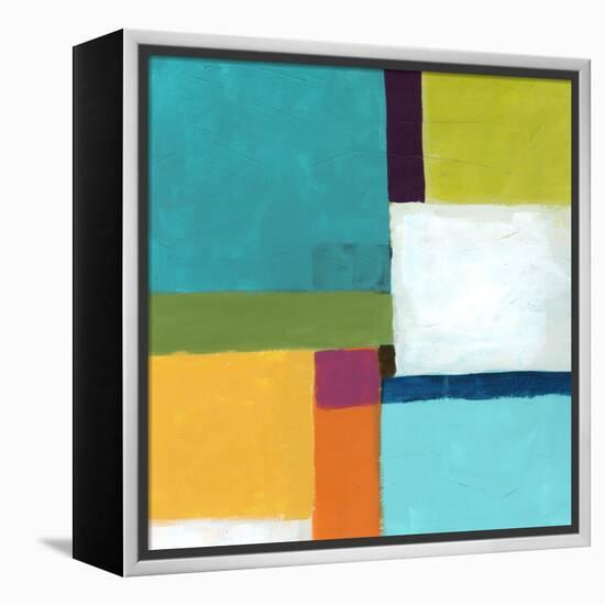 City Square IV-Erica J. Vess-Framed Stretched Canvas