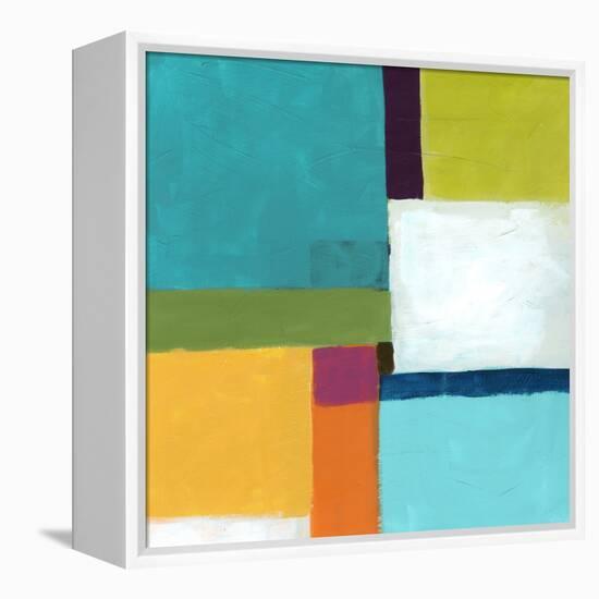 City Square IV-Erica J. Vess-Framed Stretched Canvas