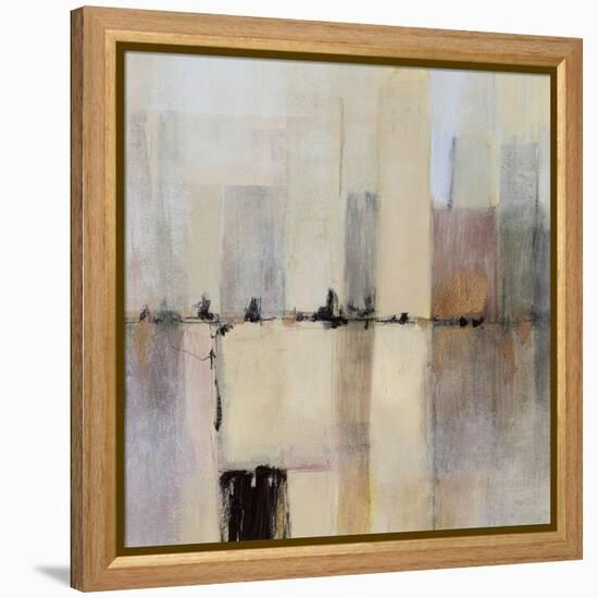 City Strata II-Victoria Borges-Framed Stretched Canvas