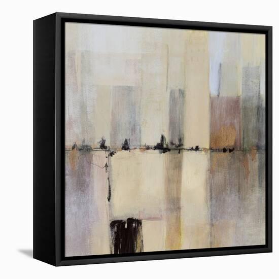 City Strata II-Victoria Borges-Framed Stretched Canvas