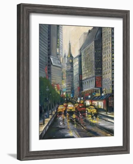 City Street I-J. Adams-Framed Art Print