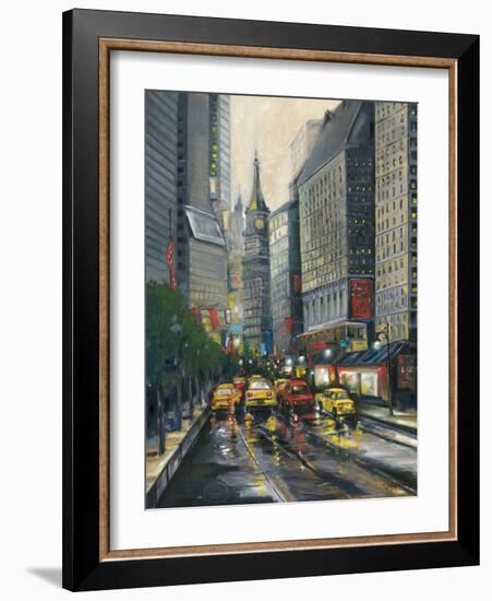 City Street I-J. Adams-Framed Art Print