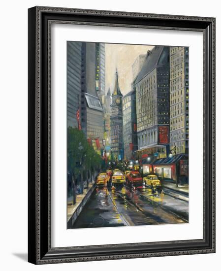 City Street I-J. Adams-Framed Art Print