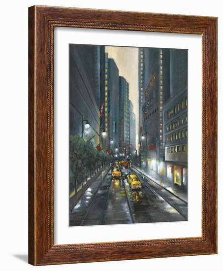 City Street II-J. Adams-Framed Art Print