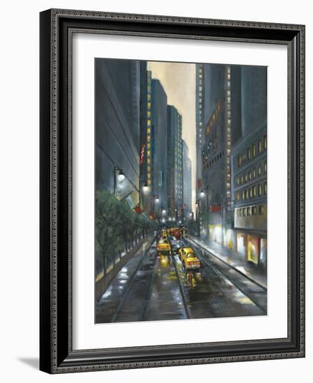 City Street II-J. Adams-Framed Art Print