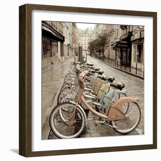 City Street Ride Paris-Alan Blaustein-Framed Photographic Print