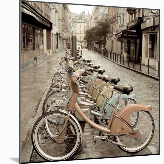 City Street Ride Paris-Alan Blaustein-Mounted Photographic Print