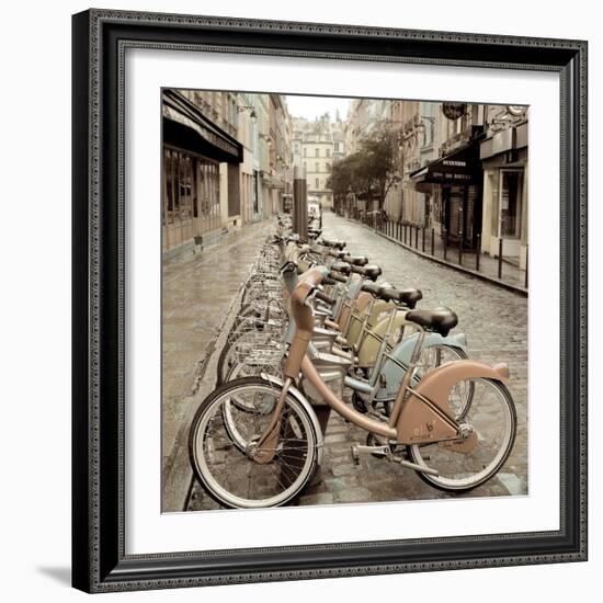 City Street Ride Paris-Alan Blaustein-Framed Photographic Print