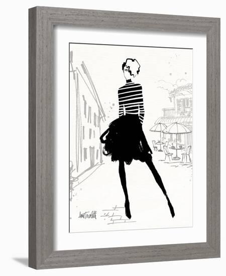 City Style Sketches VII-Anne Tavoletti-Framed Art Print