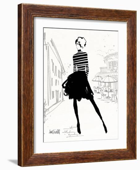 City Style Sketches VII-Anne Tavoletti-Framed Art Print