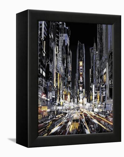 City Surge - Dash-Paul Duncan-Framed Stretched Canvas