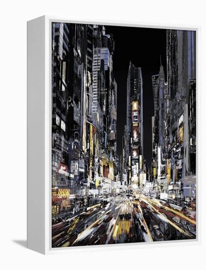 City Surge - Dash-Paul Duncan-Framed Stretched Canvas