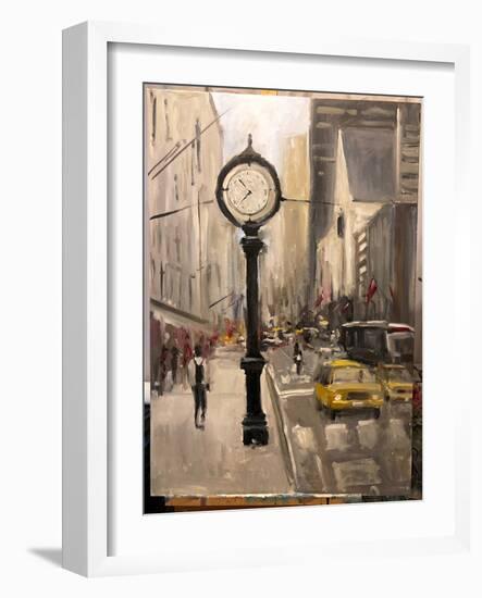 CITY TIME-ALLAYN STEVENS-Framed Art Print