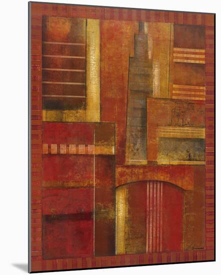 City Towers II-Giovanni-Mounted Giclee Print