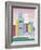 City Towers-Sophie Ledesma-Framed Giclee Print