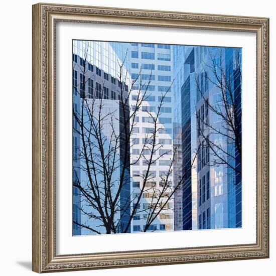 City Trees I-Kevin Calaguiro-Framed Art Print