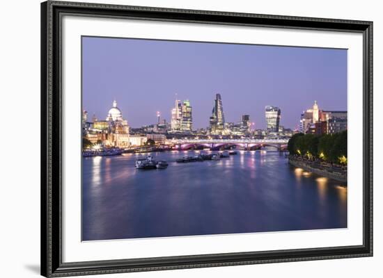 City Twilight-Joseph Eta-Framed Giclee Print