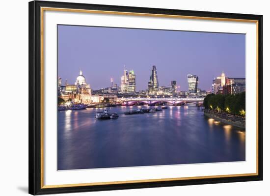 City Twilight-Joseph Eta-Framed Giclee Print