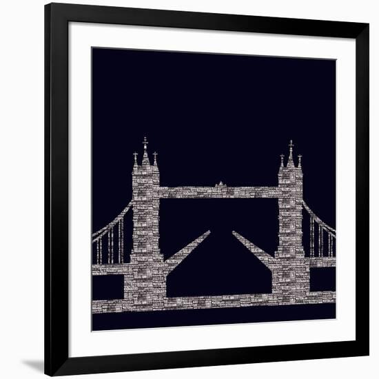 City Type I-Max Carter-Framed Art Print