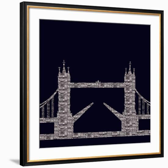 City Type I-Max Carter-Framed Art Print