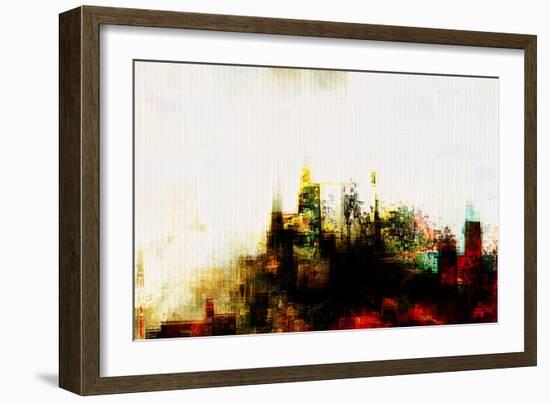 City V-Jean-François Dupuis-Framed Art Print