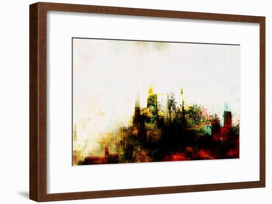 City V-Jean-François Dupuis-Framed Art Print