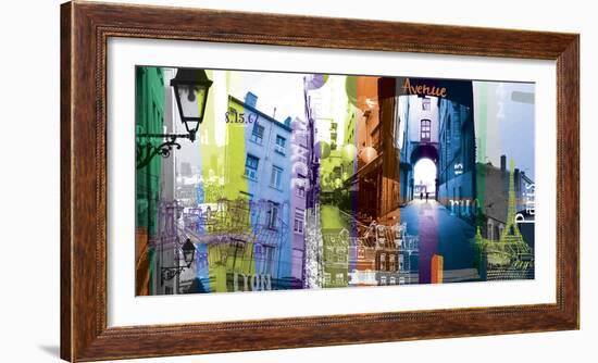 City Vibes I-Joana Joubert-Framed Giclee Print