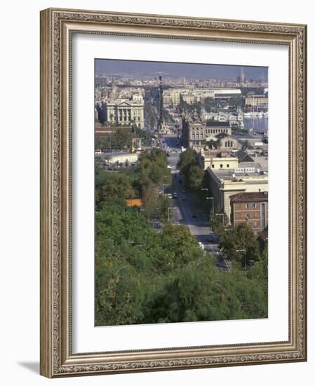 City View, Barcelona, Spain-Michele Westmorland-Framed Photographic Print