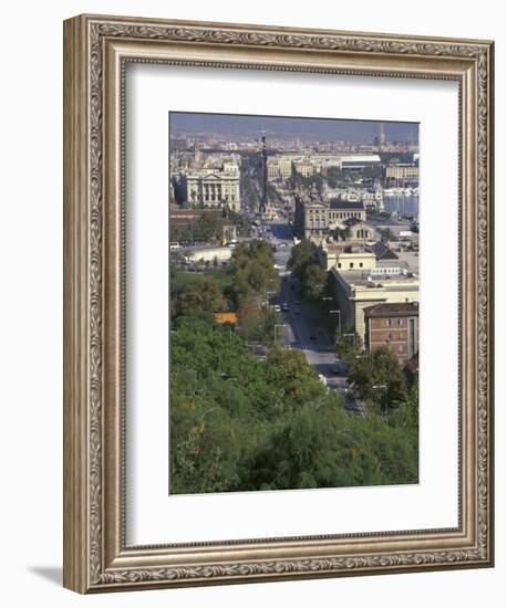 City View, Barcelona, Spain-Michele Westmorland-Framed Photographic Print