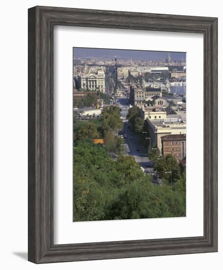 City View, Barcelona, Spain-Michele Westmorland-Framed Photographic Print