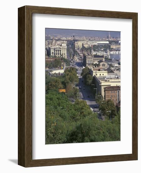 City View, Barcelona, Spain-Michele Westmorland-Framed Photographic Print