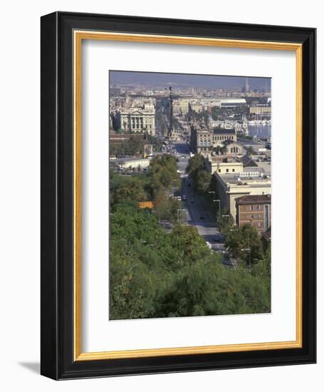 City View, Barcelona, Spain-Michele Westmorland-Framed Photographic Print