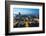 City View from Palace of Culture and Science, Warsaw, Poland, Europe-Christian Kober-Framed Photographic Print