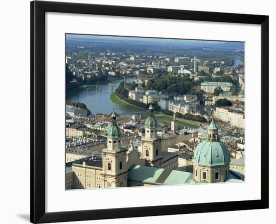 City View from the Fortress, Salzburg, Austria, Europe-Jean Brooks-Framed Photographic Print