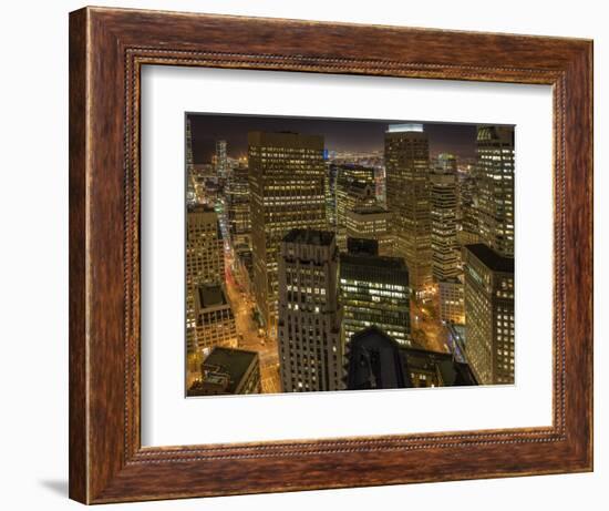City View from the High Up, San Francisco, California, Usa-Chuck Haney-Framed Photographic Print