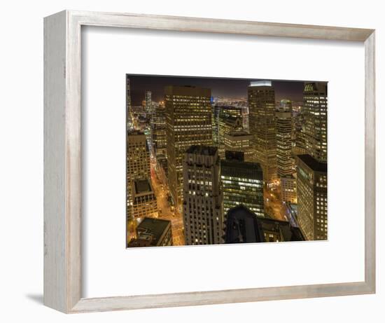 City View from the High Up, San Francisco, California, Usa-Chuck Haney-Framed Photographic Print