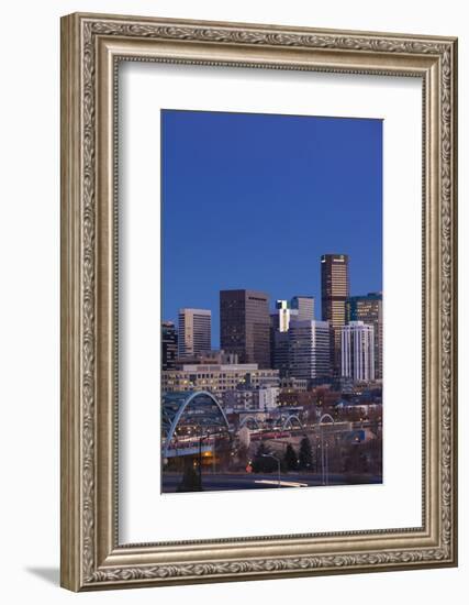 City View from the West, Denver, Colorado, USA-Walter Bibikow-Framed Photographic Print