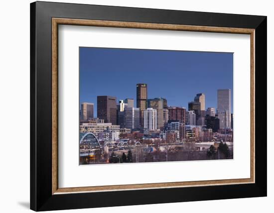 City View from the West, Denver, Colorado, USA-Walter Bibikow-Framed Photographic Print