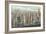 City View of Manhattan-Matthew Daniels-Framed Art Print